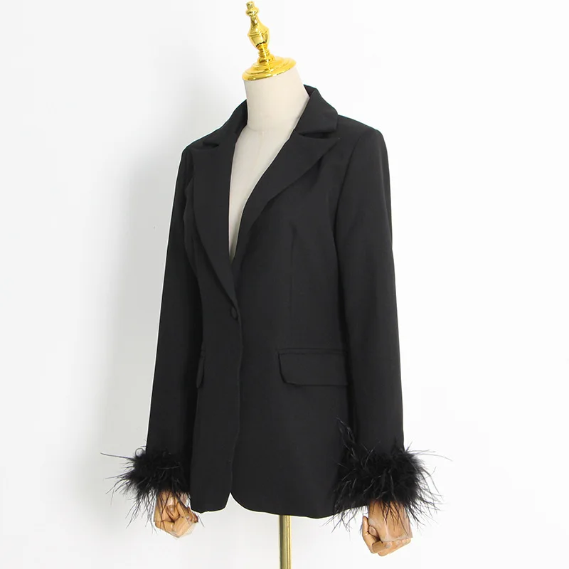 2023 Wholesale New Arrival OL Match Set Woman Career Women Professional Suits Office Formal Blazers And Pants Two Piece Set