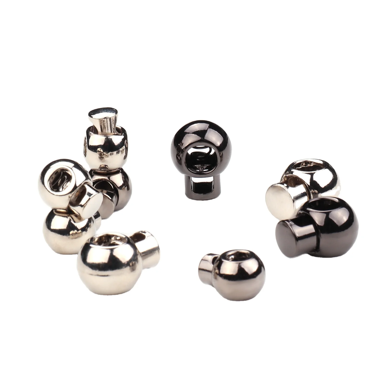 
Mailida vintage wholesale high quality stopper OEM color metal cord locks for garment 