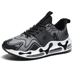 2021 Fashion Men Shoes Sneakers Full Palm Air Cushion Trend New Design Logo Custom Sneaker For Men