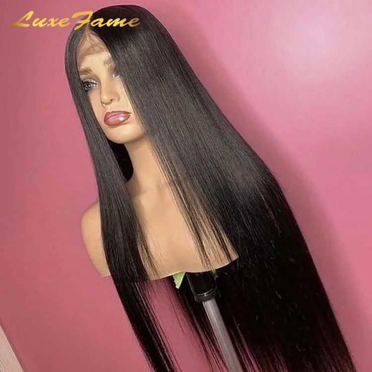 Guangzhou Hair Factory Wholesale Virgin Hair Wig Vendor,Straight Hd Wig 180 Density,Cambodian Silver Human Hair 360 Wig