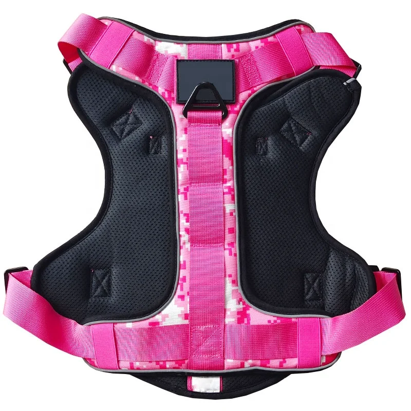Custom Logo Heavy Duty Soft Neoprene Mesh Padded Nylon Tactical Adjustable Sublimation Tri-Harness
