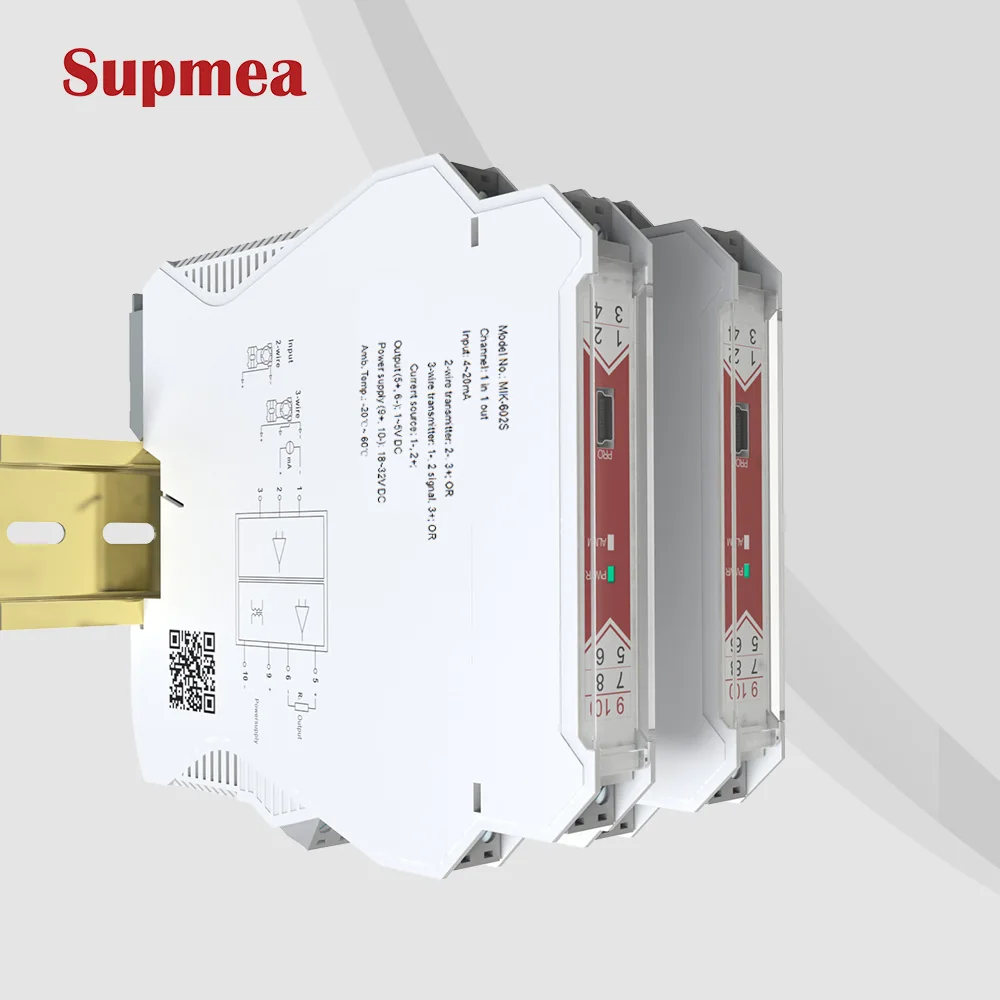 Изоляционный усилитель 420 мА сигнальный изолятор преобразователь 010 в аналоговый