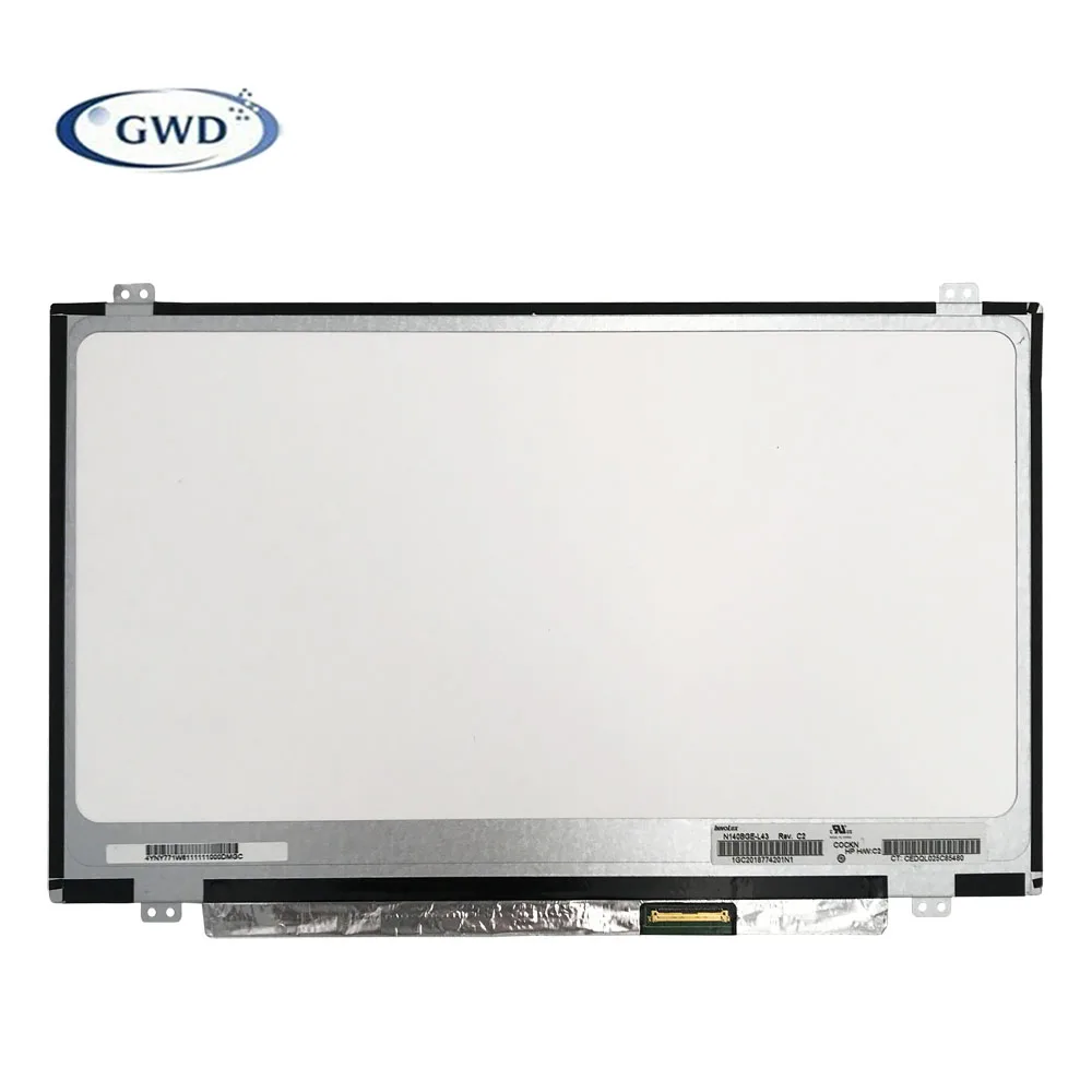 B140XW03 V.0 Laptop LCD LED Screen Compatible 14.0 slim 40 pin Laptop Display Replacement WXGA HD