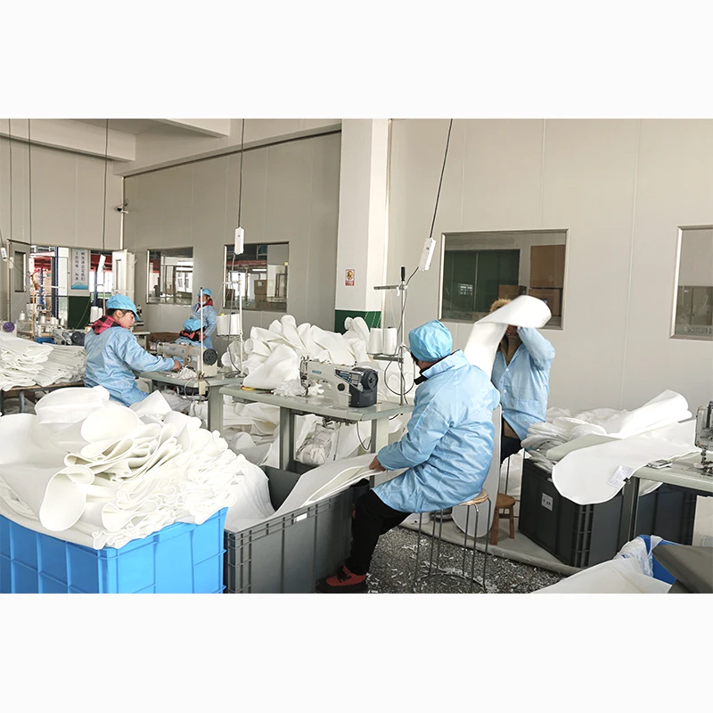 Factory Direct&Support OEM 0.1 1 5 100 micron NMO PP PE  PTFE filter bag with Plastic ring or stain for Water Filter bag Housing