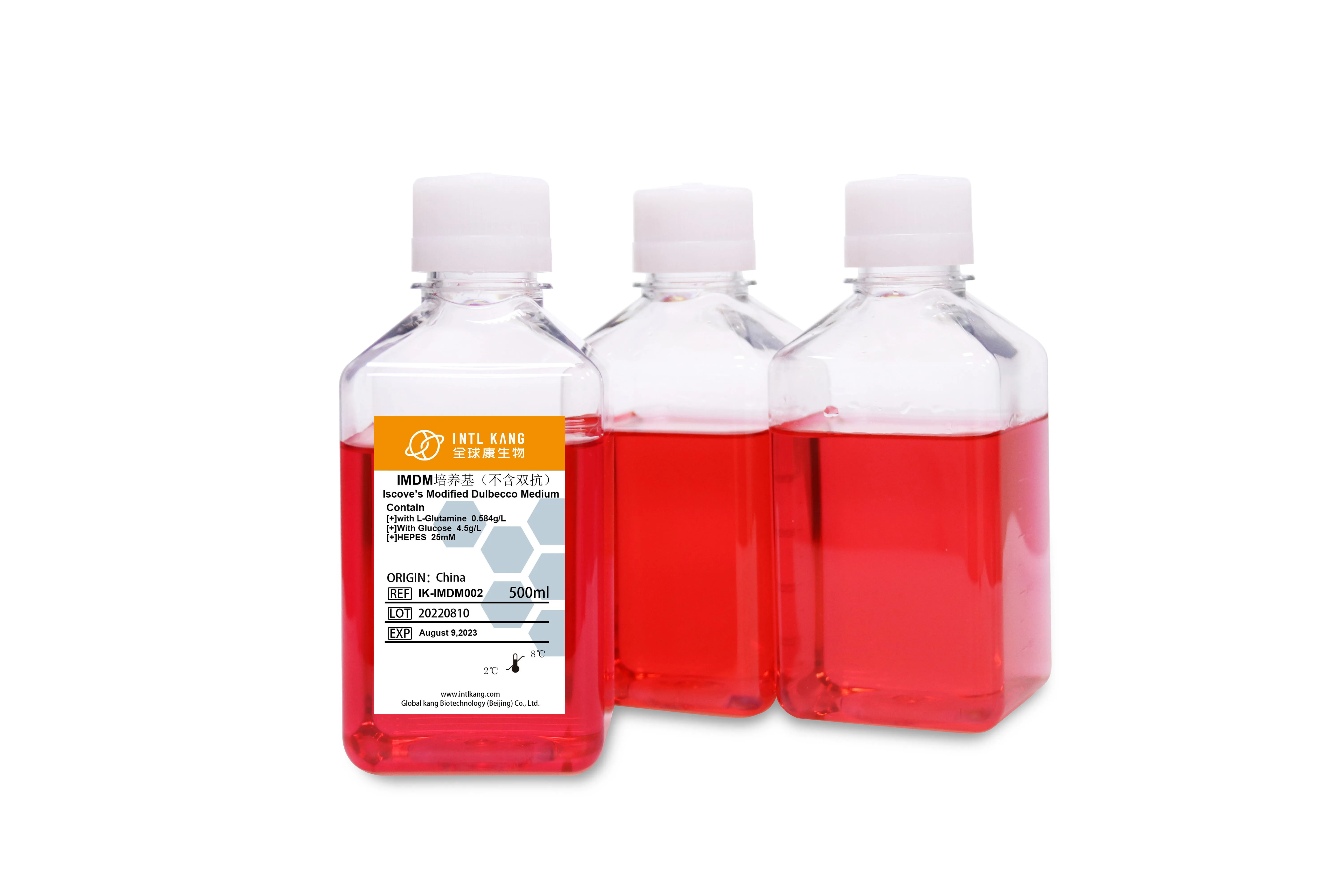 Improved DMEM with HEPES and Selenium Nutrient rich Cell Culture Medium 500ml Biological Reagent