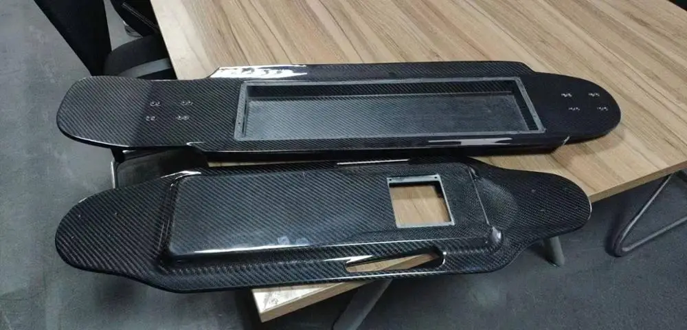 
Customized carbon fiber electric skateboard or longboards bridge 
