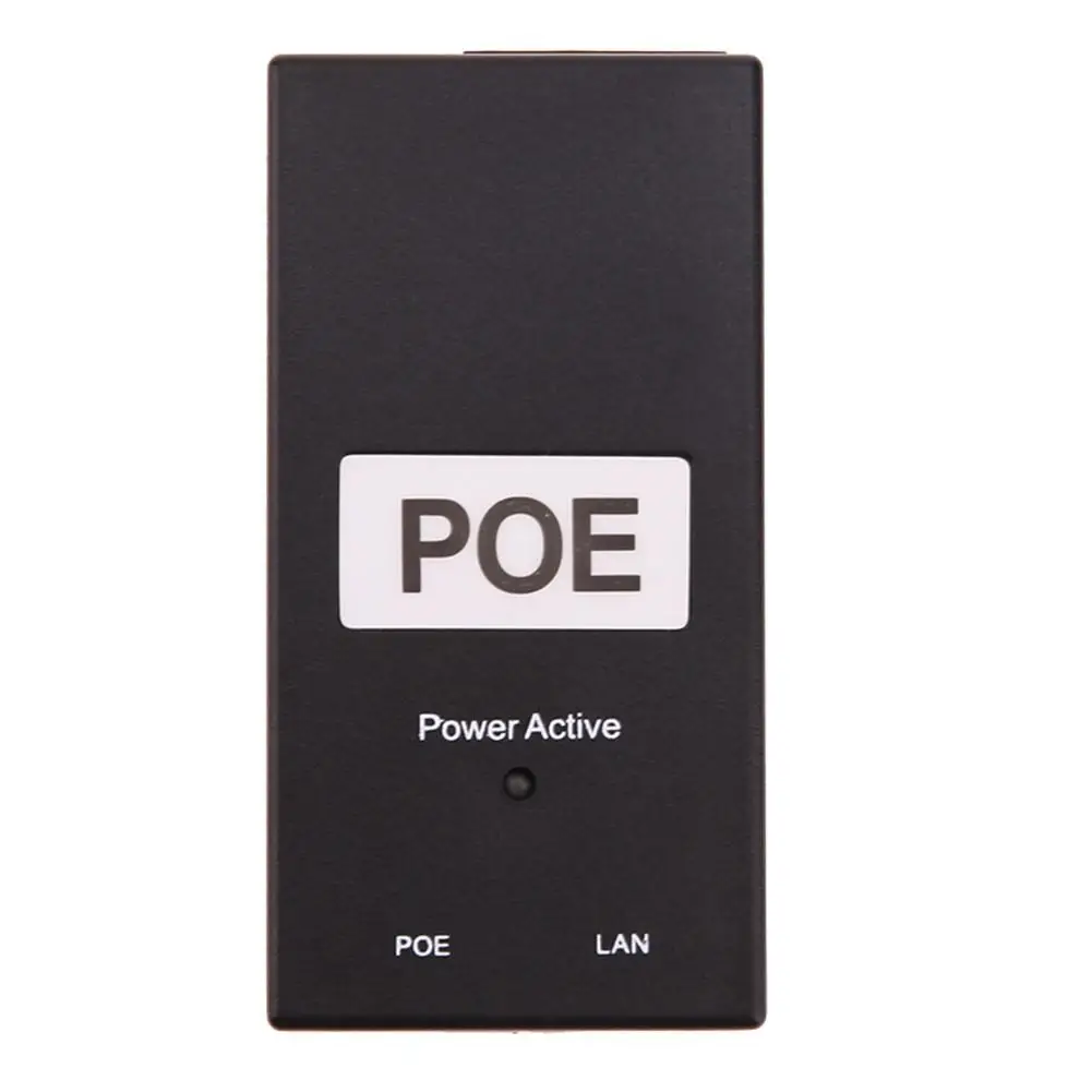 Инжектор POE 48V 0.5A настольный адаптер питания Ethernet