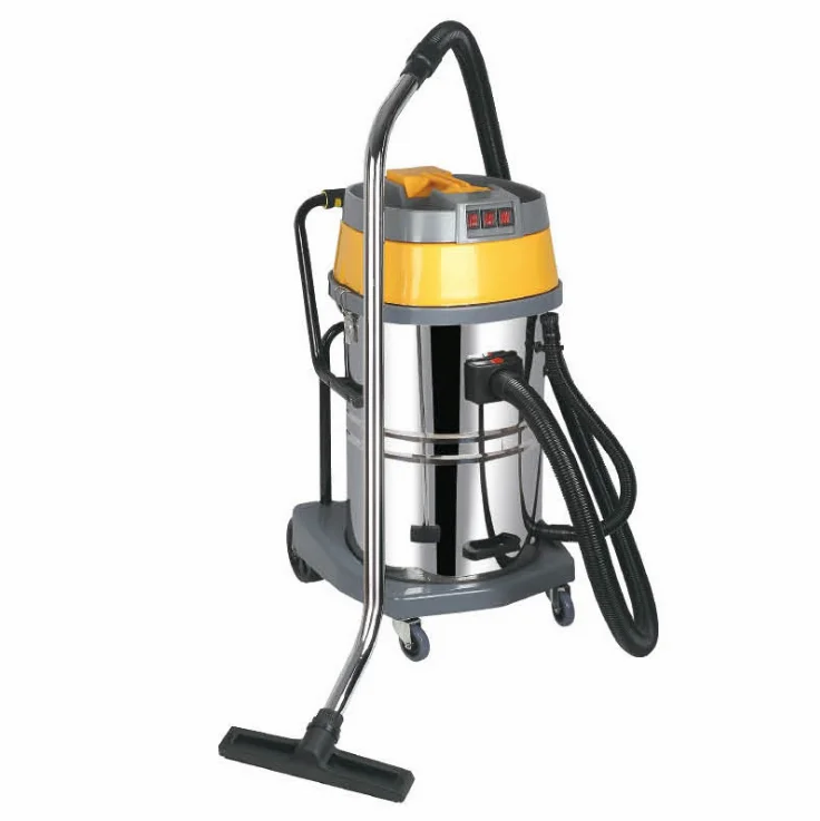 Industrial Stainless Tank Wet & Dry Vacuum Cleaner 100L 4500w 3 Motor