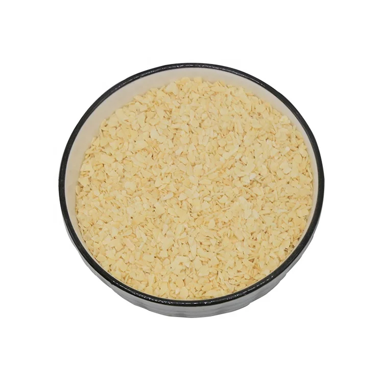 Dehydrated dry minced garlic for canned foods