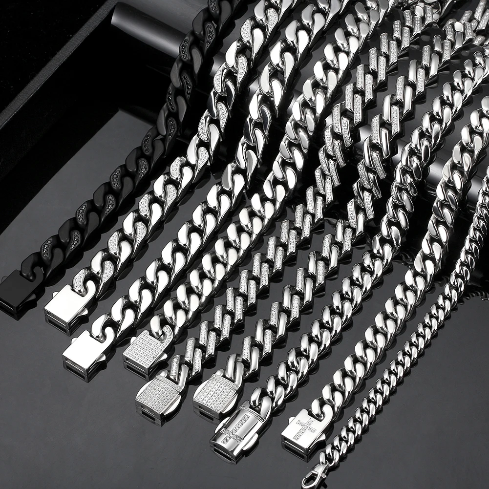 БТК мужские и женские цепочки ожерелье joyeria acero антиоксидантное в наличии оптовая продажа серебряные золотые из нержавеющей стали ювелирные изделия