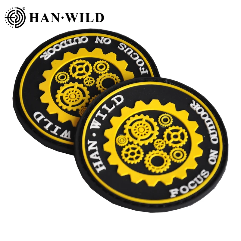  Вышивка из синели HAN WILD Flag нашивка с вельветовыми