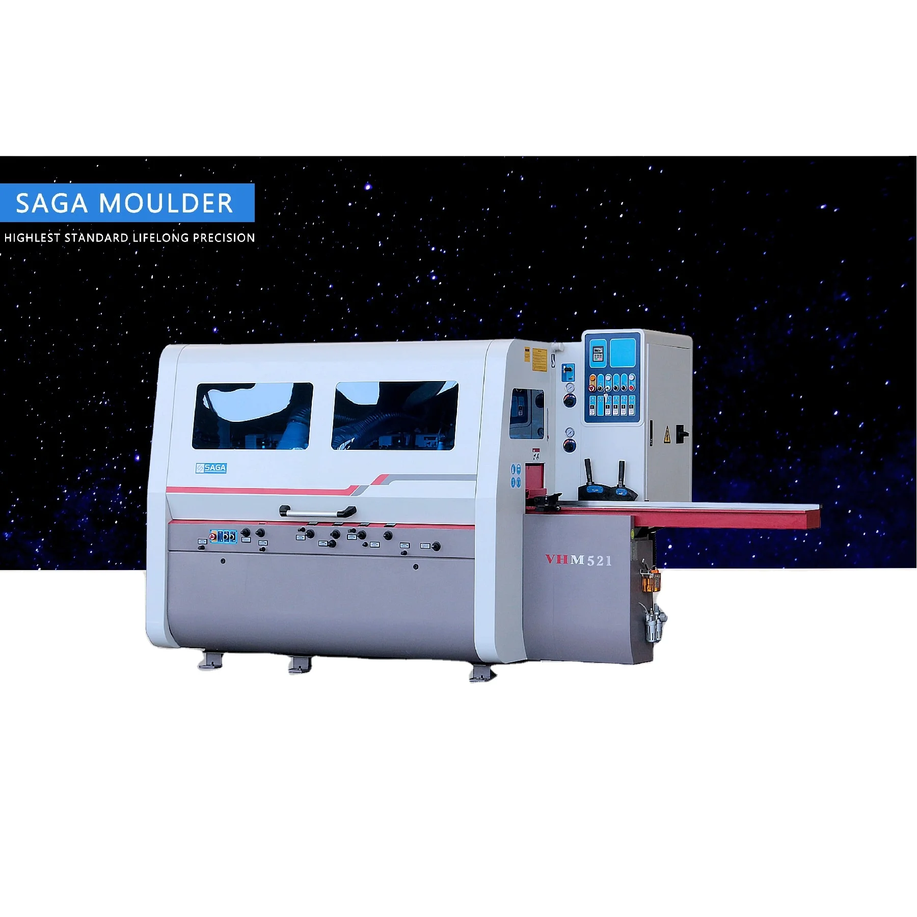 wood working machine  industrial heavy duty 4 sided moulder planer industrial 4 side four side moulder planer