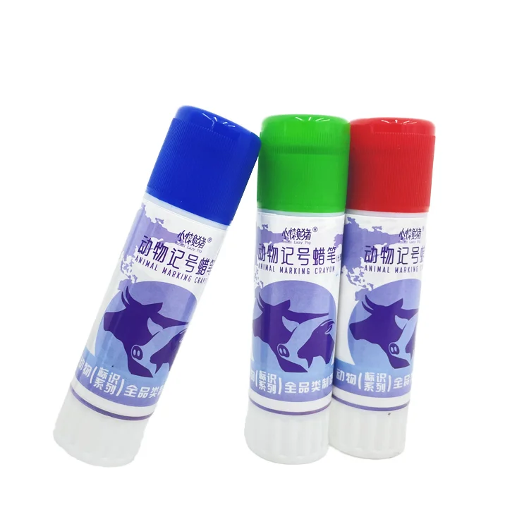 Прочные водонепроницаемые пластиковые кормушки для свиней мелки маркировки животных ветеринарные домашнего скота