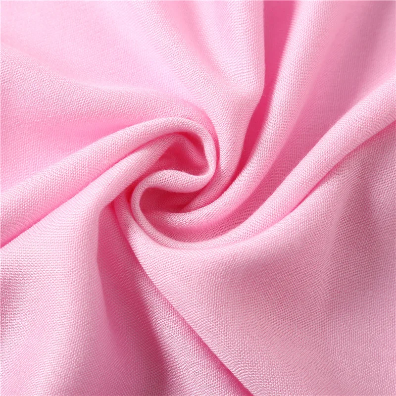 Hot selling solid color fabric scarf fashion autumn winter 200 * 70cm tassel thin women scarf