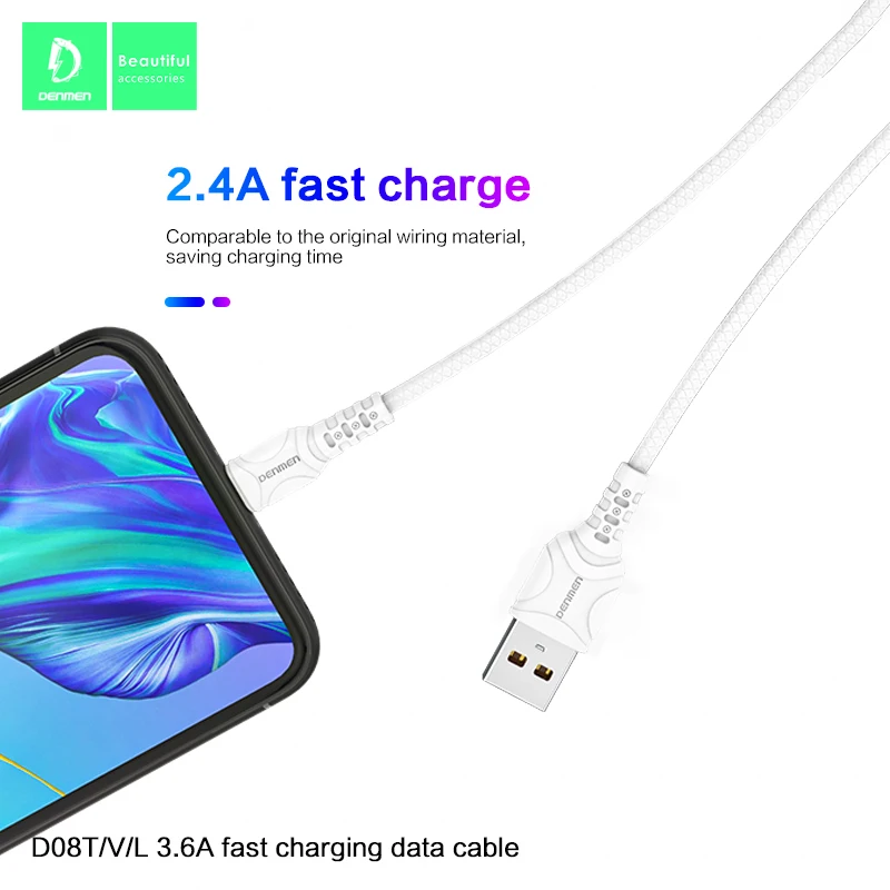 Factory direct price low quality and good quality PVC fast charging data cable 1M length