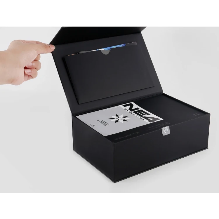 Quality Set Present Magnetic Ribbon Candle Clear Lid Wrapping Wholesale With Handle Gift Card Box