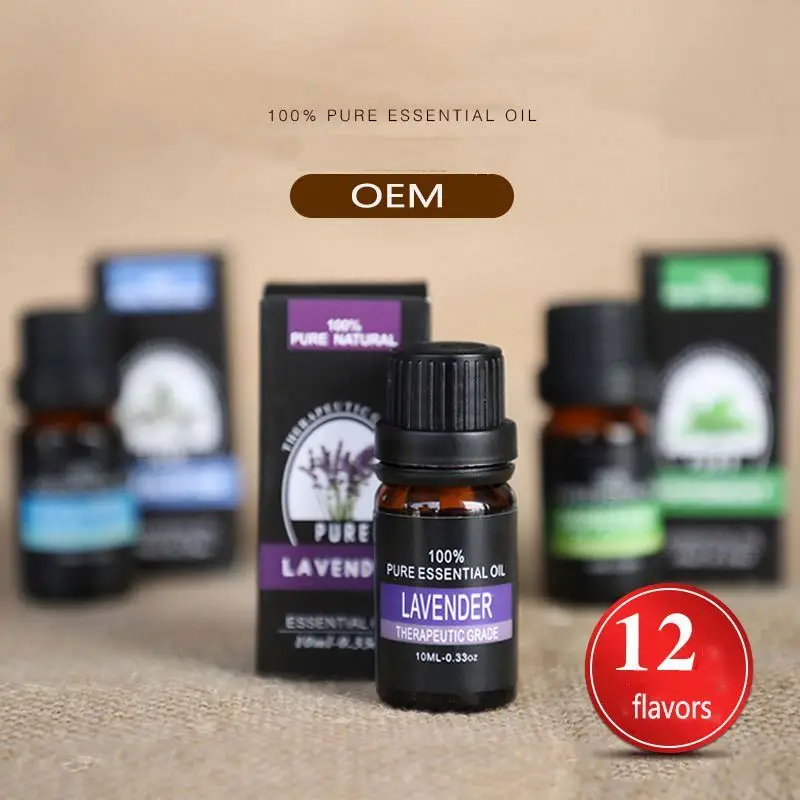 herbal extracts Aromatherapy essential oil 12 gift set skin moistens the maintenance soothes body