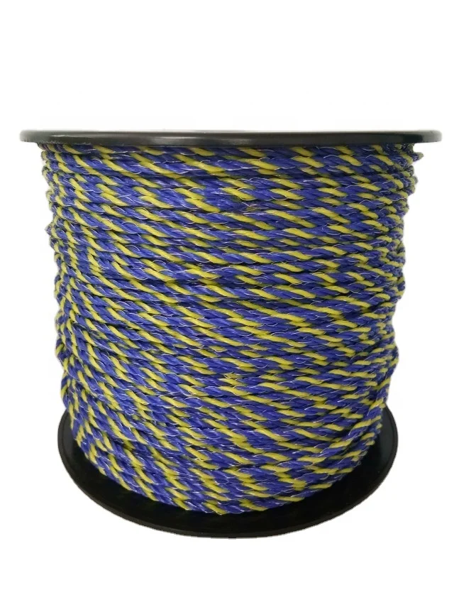 China factory customized 400M polywire for horse and cattle electric fence security
