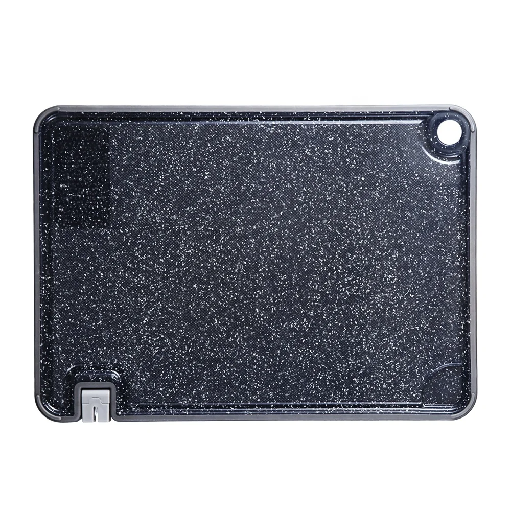 
OOU OPD Anti-Bacterial small marble multifunction kitchen cutting board / chopping board with containers 