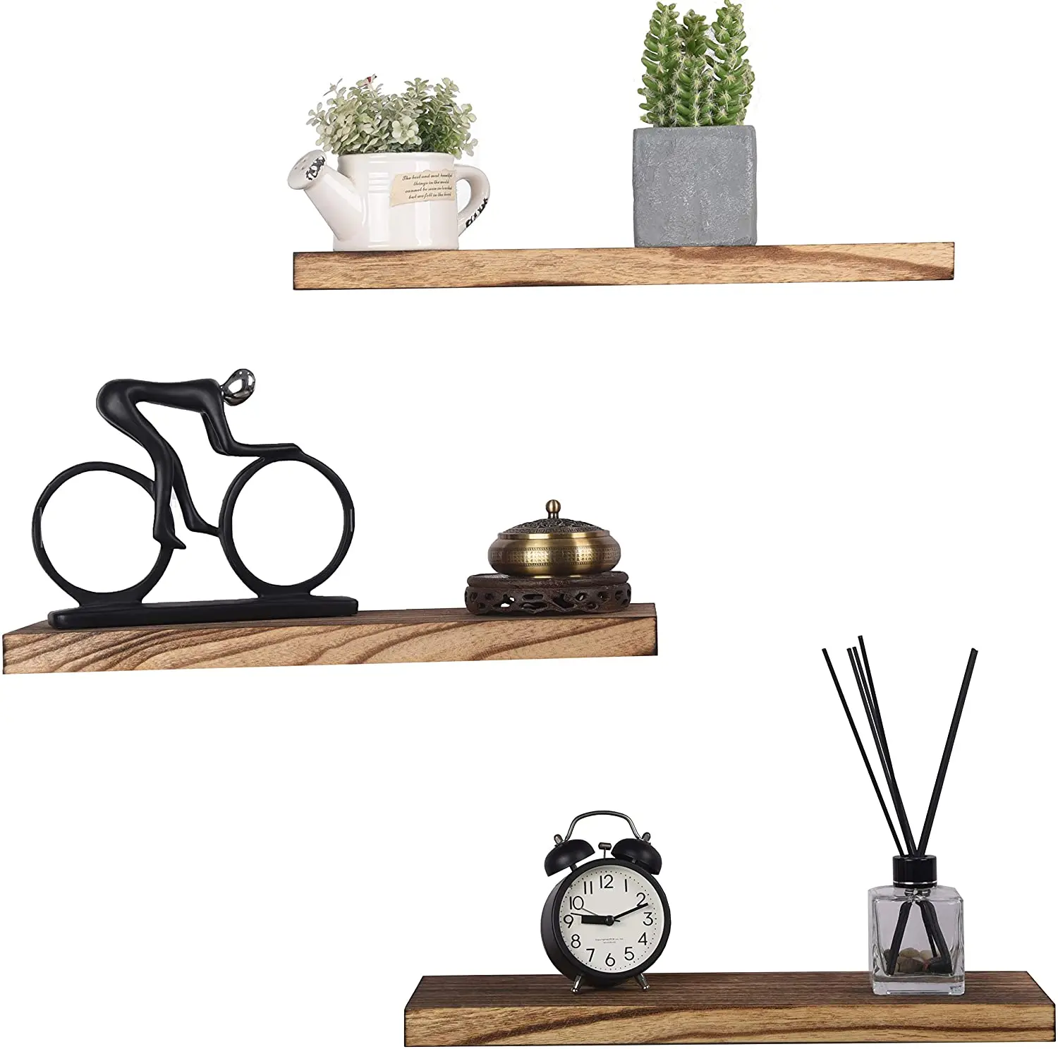 
Hot Sale Pin Wood Wooden hanging new decoration shelf shelves for wall 