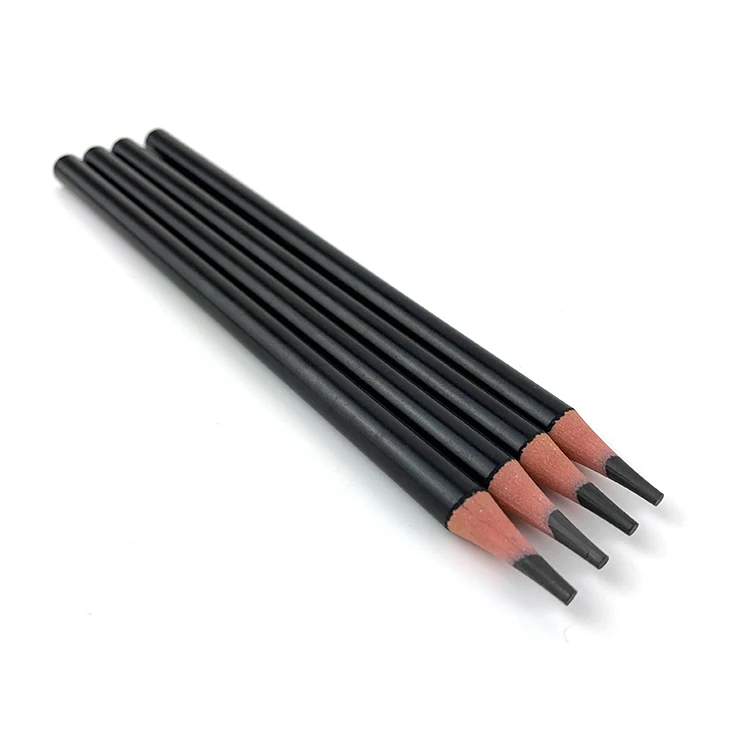 Good Feedback Big Jumbo Black Color Lead Plastic Colored Pencils for Drawing