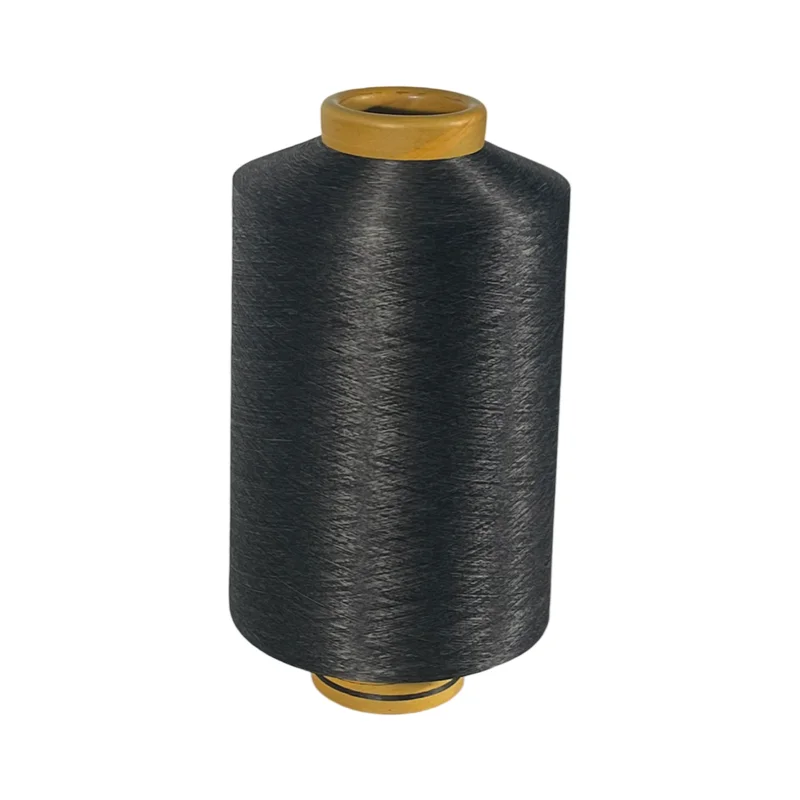 DTY 150D/48F NIM черный класс AA dty 150 48 полиэстер текстурированная