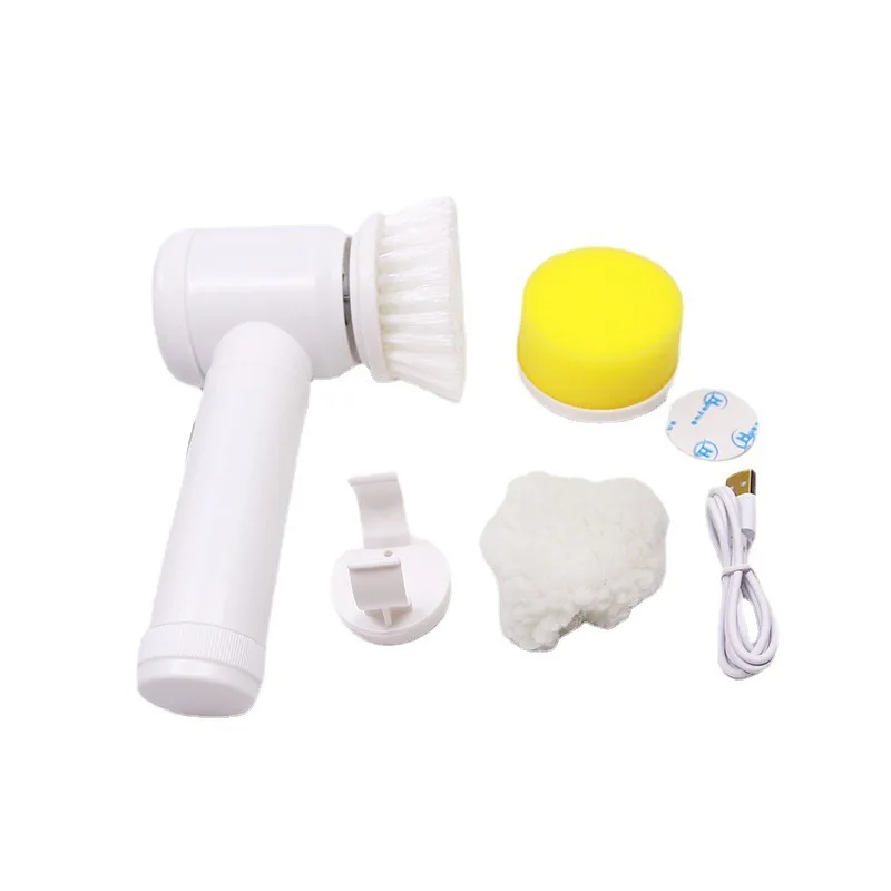 Hand Free 5 в 1 взаимный обмен данными между компьютером и периферийными устройствами аккумуляторная электрическая машина для скруббера с тремя насадки зубной щетки чистки Волшебная щетка