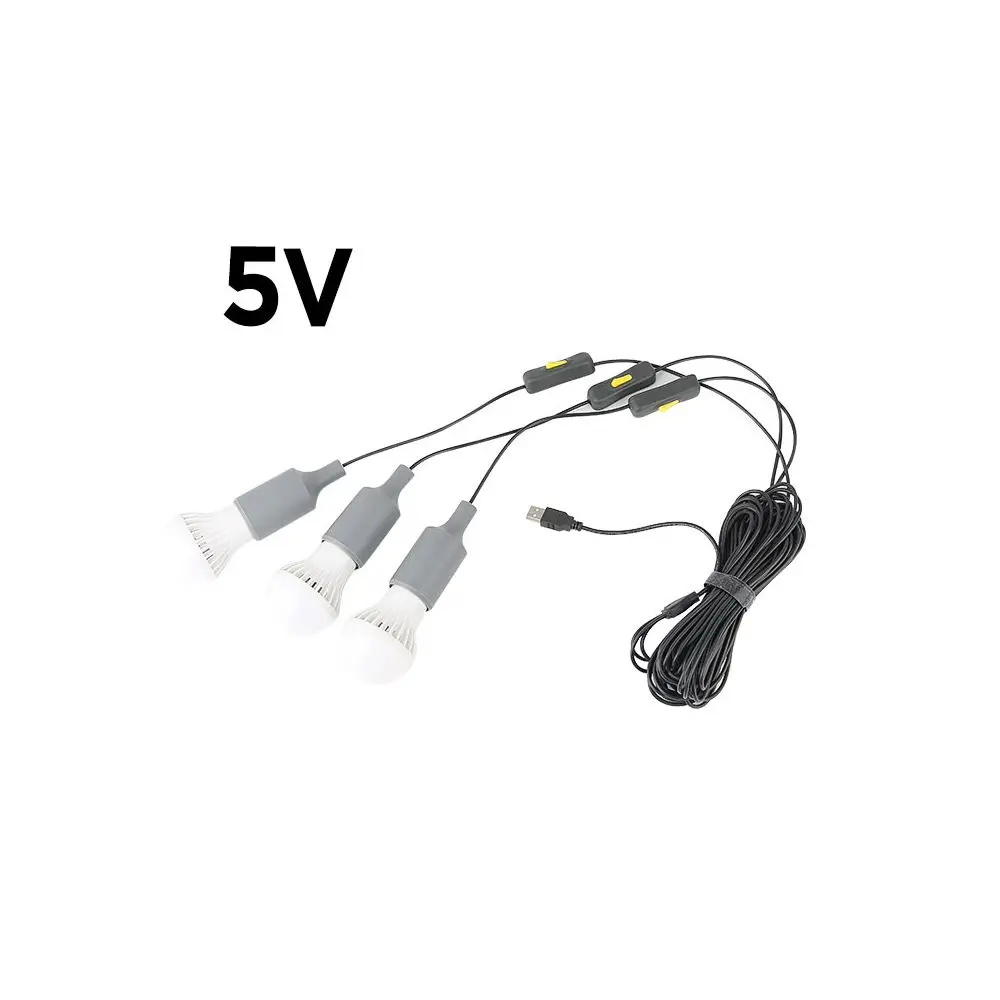 
Multifunctional Led Camping Lamp Outdoor Lamp Lighting 4 Meters Long Cord DC LED Bulb , Camping Light 1-year 300000 105FC 30000 