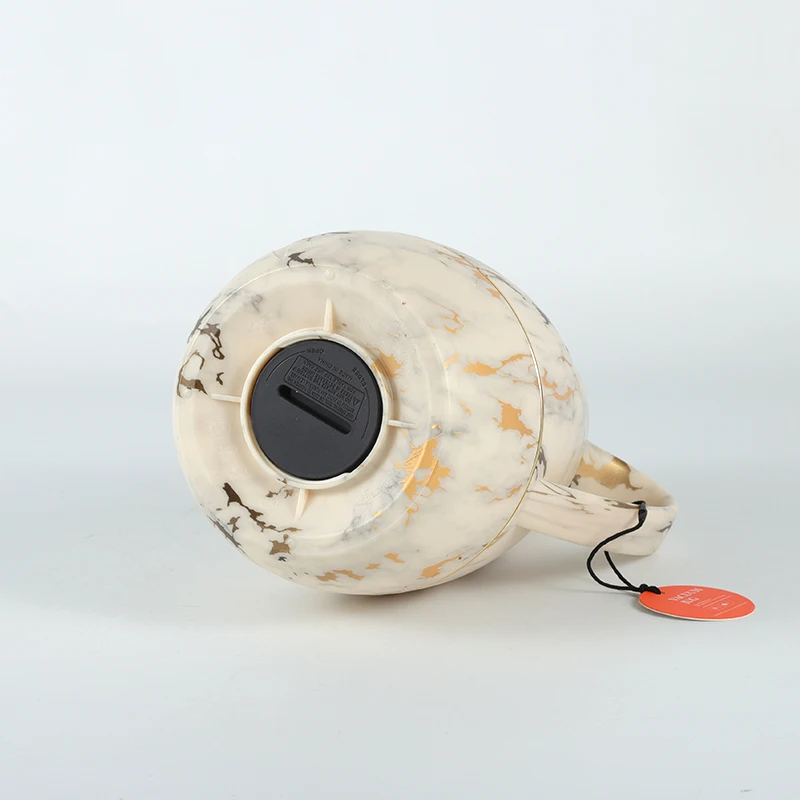 Sunlife Arabic Dallah New Arrival Plastic Body High Quality Tea Coffee Pot Pink Glass Vacuum Flask