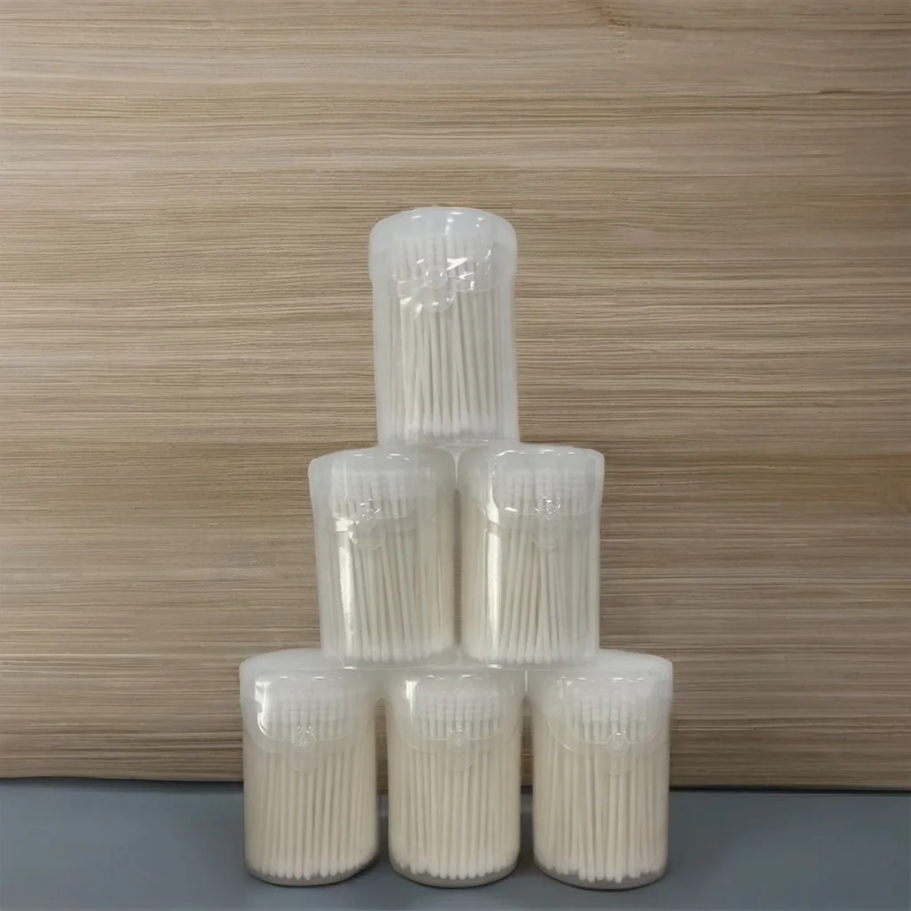 High quality paper shaft dual use baby cotton swab