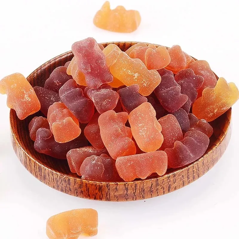 Private Label  Candy Calcium Magnesium 500mg  Sodium Vitamin Gummies Glycinate Calm Gummies Vitamin B12 Candy Manufacturing