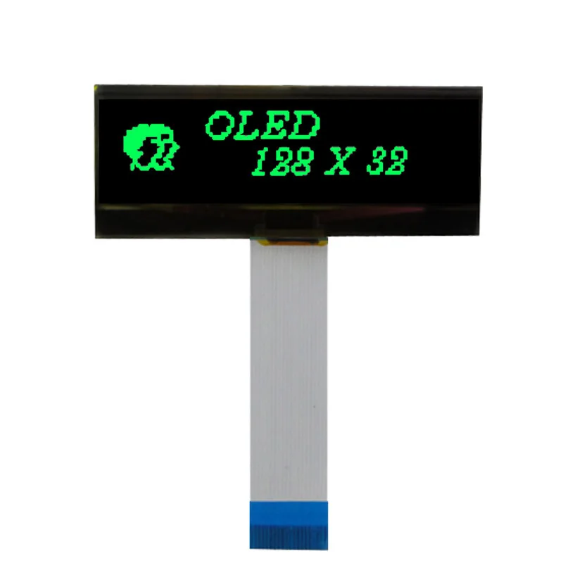 
OLED type 128x32 Graphic red transparent oled display LCD module SPI /I2C SSD1311 