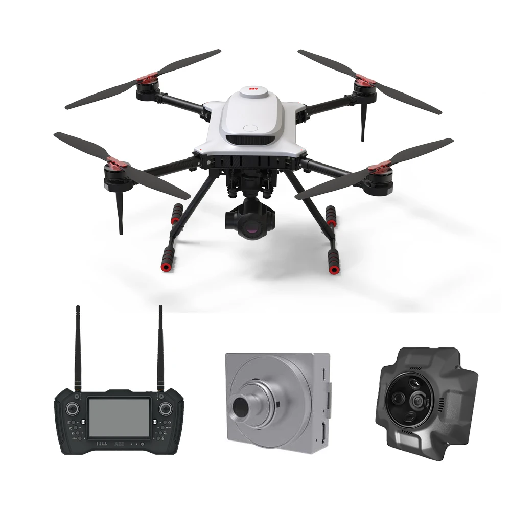 Дрон AEE для вертикального взлета и посадки самолетов для отображения местности и наблюдения