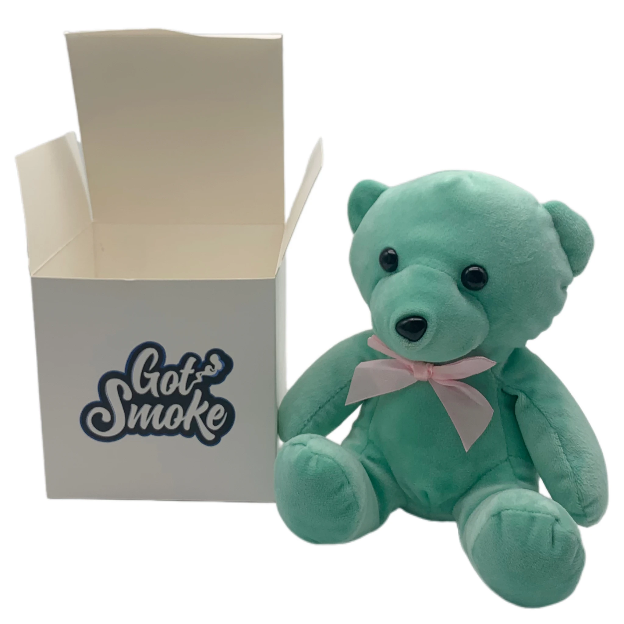 Simple White Card Packaging Teddy Bear Toy Box Customized Logo Premium Gift Birthday Gift Packaging Paper Box