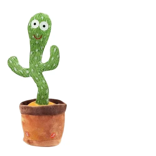 Hot Sale Custom Plant Plush Toys ODM OEM Singing Funny Dance Cactus Toy for Kids