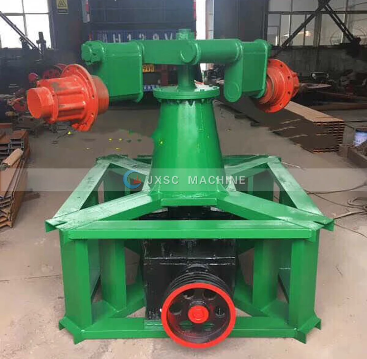 Zambia Round Rock Stone Gold Crushing 1100 Wet Pan Mill