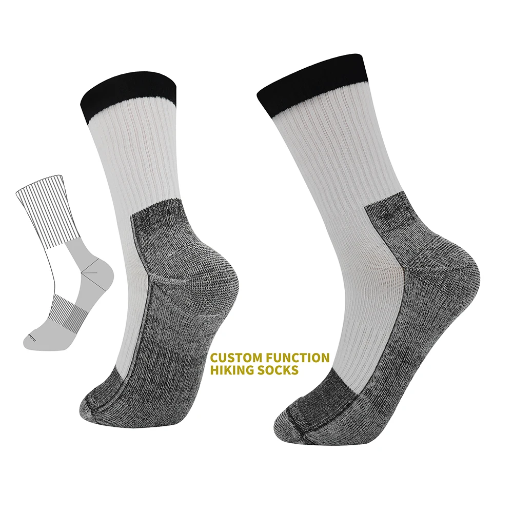 High quality best sale custom merino wool socks factory winter performance hiking socks logo