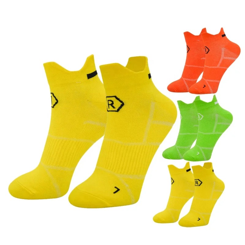 Wholesale Neno Moisture Wicking Lycra Coolmax Socks Women Men Performance Athletic Running Sports Ankle Socks