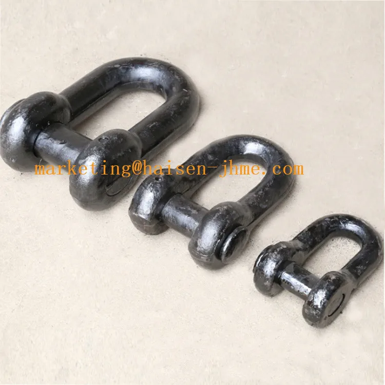 Marine anchor chain D type  detachable anchor shackle  for vessels and ships