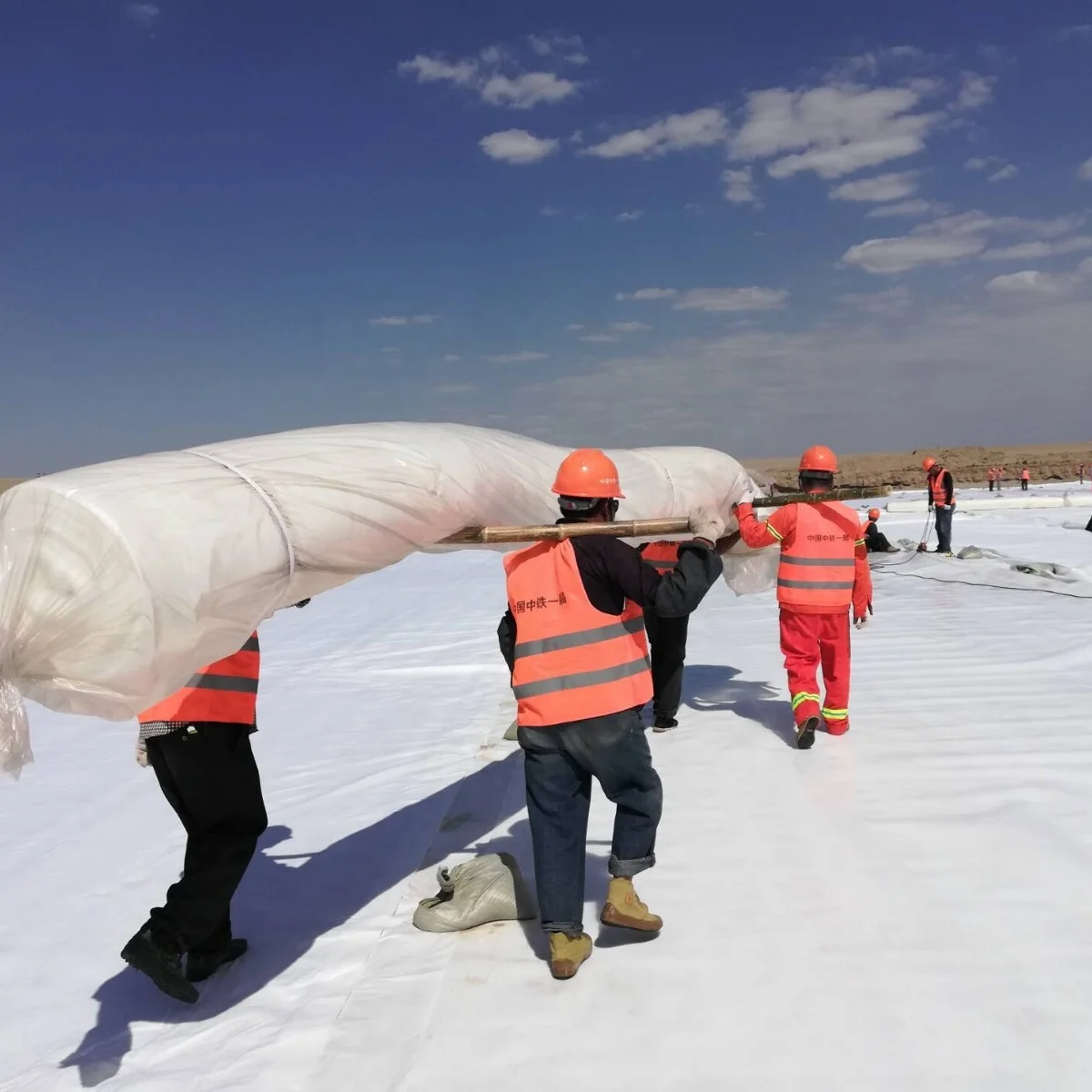 200g 300g m2 Drainage Reinforcement PP Non Woven Geotextile Fabric Manufacturer