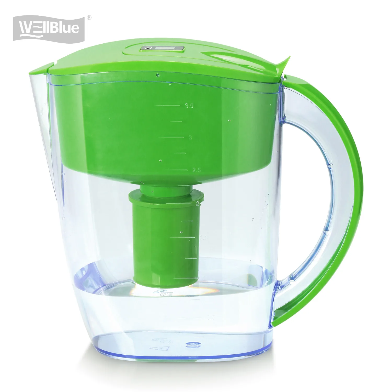 3.5L Высокое качество щелочной воды фильтр кувшин с общим использованием картридж