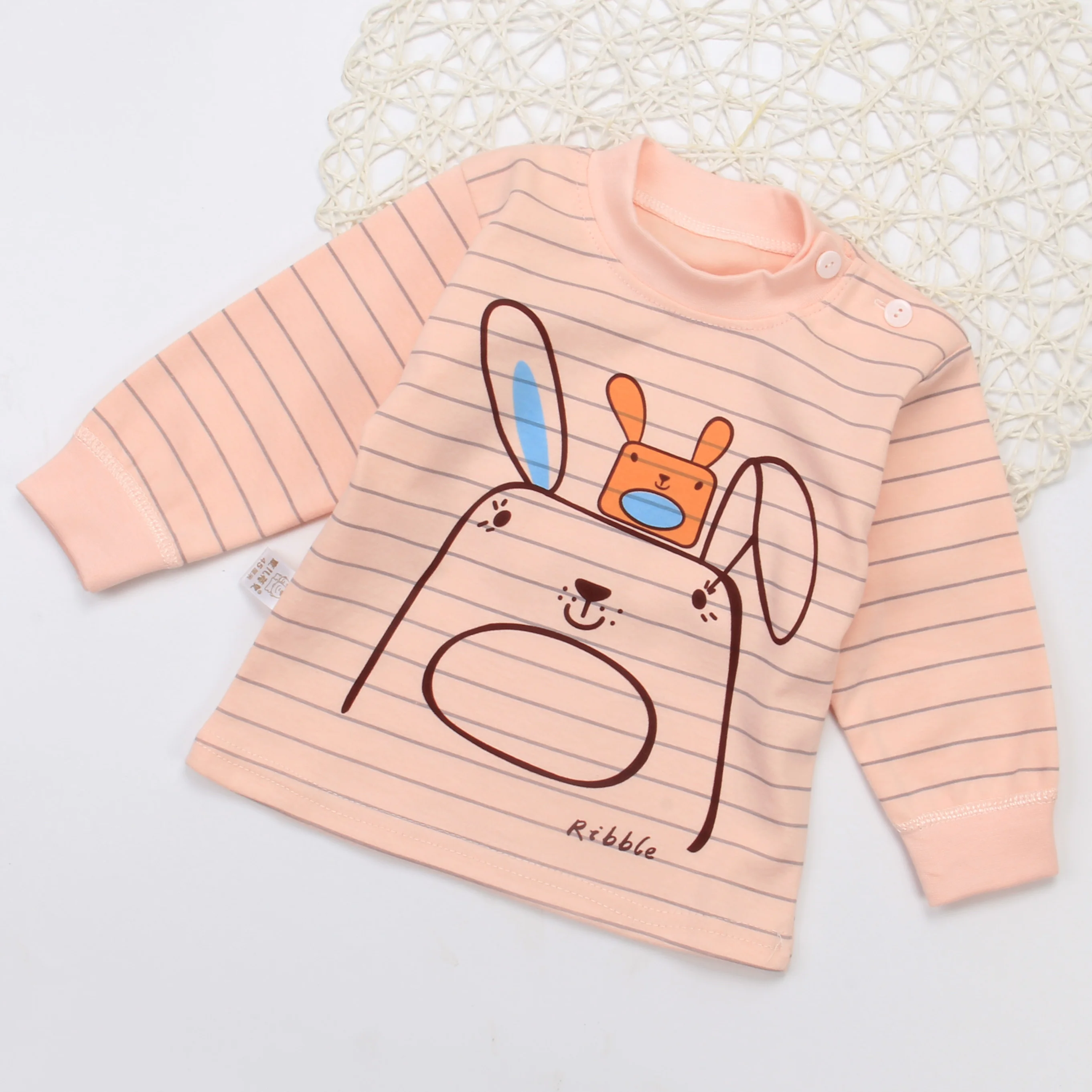 
2020 cheap spring summer autumn baby clothing brand wholesale 0-3 year old baby underwear baby pajamas 