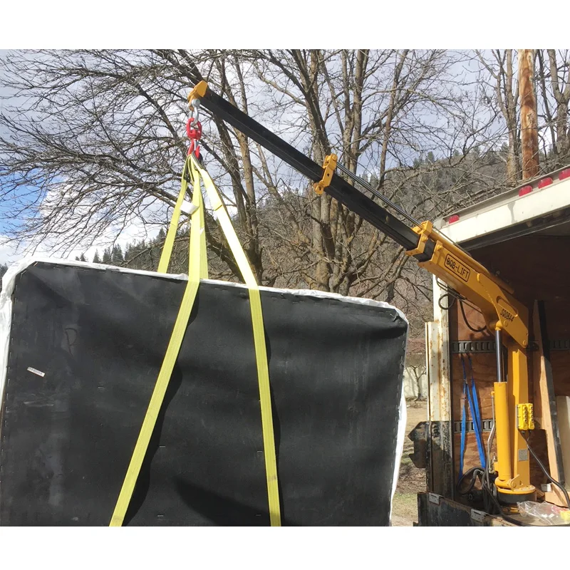 Manual Electric Truck Crane for Pickup