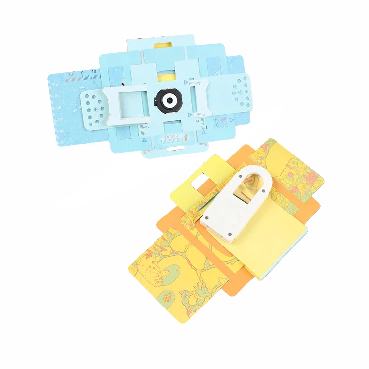 
China wholesale foldscope folding microscope excellent quality paper microscope 