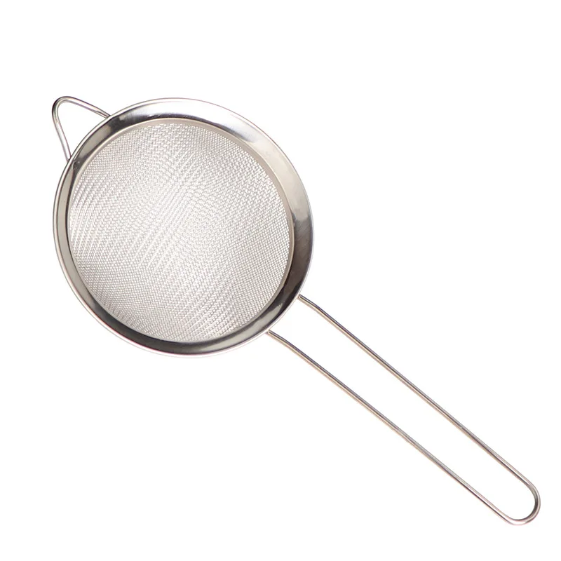 Baichang food grade stainless steel skimmer kitchen skimmer filter food fried High temperature resistance