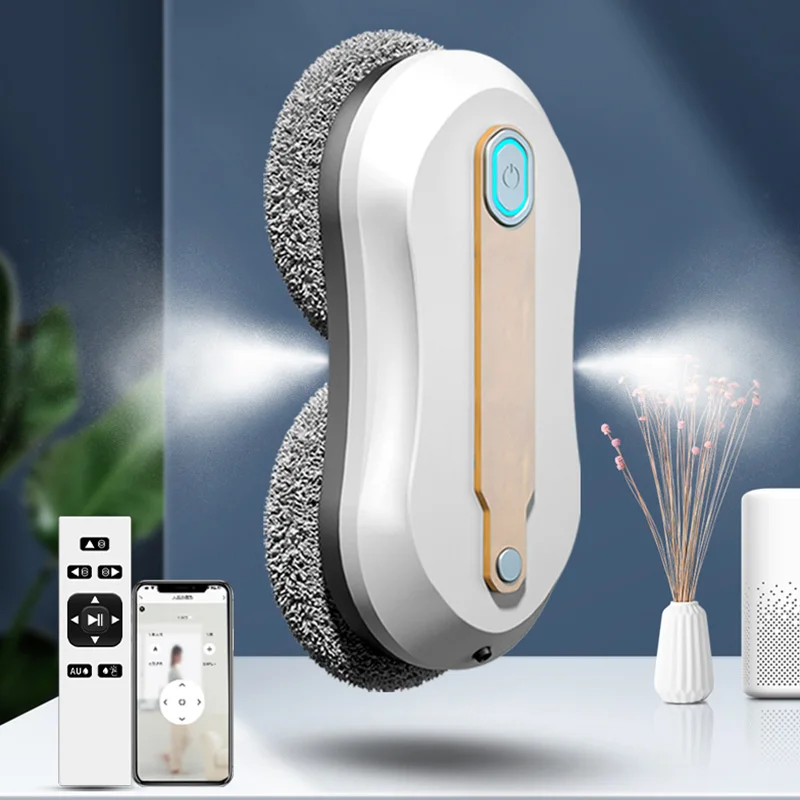 Huidi NEW DUAL Water Spray Huidi Electric Window Cleaning Robot Efficient Window Cleaner Robot