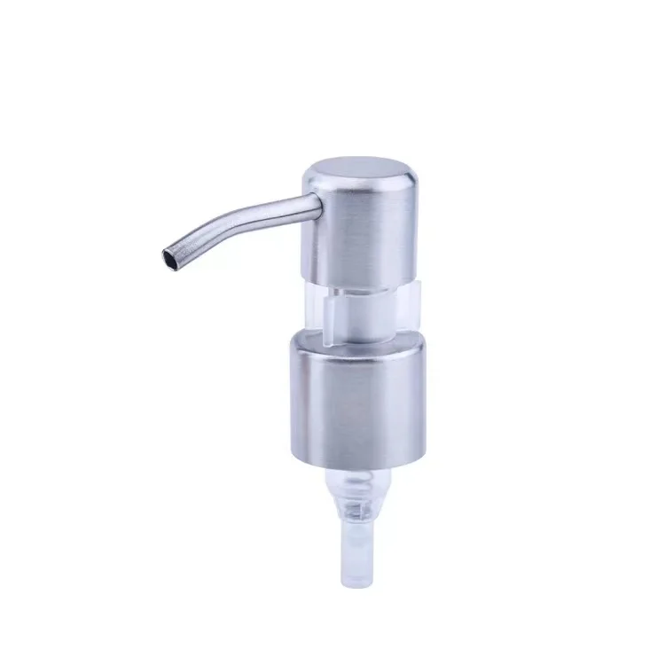 24/410 28/410 New Material Soap Dispenser with Plastic Lock Multi-colored Stainless Steel Metal Custom Gold Lotion Pump