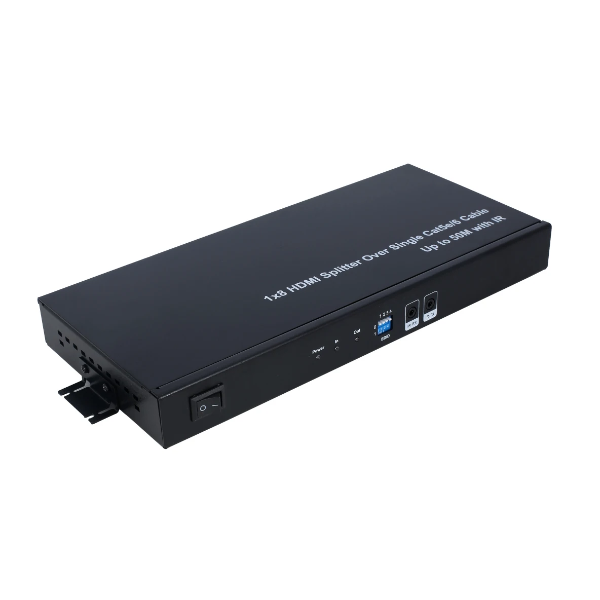 SX-SPE108 1080P HDMI 1X8 HDMI to UPT with RJ45 Repeater output Splitter Extender Via 50m Cat5/6/7