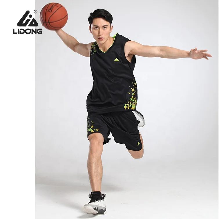 LiDong Custom cheap basketball high school uniforms with your logo