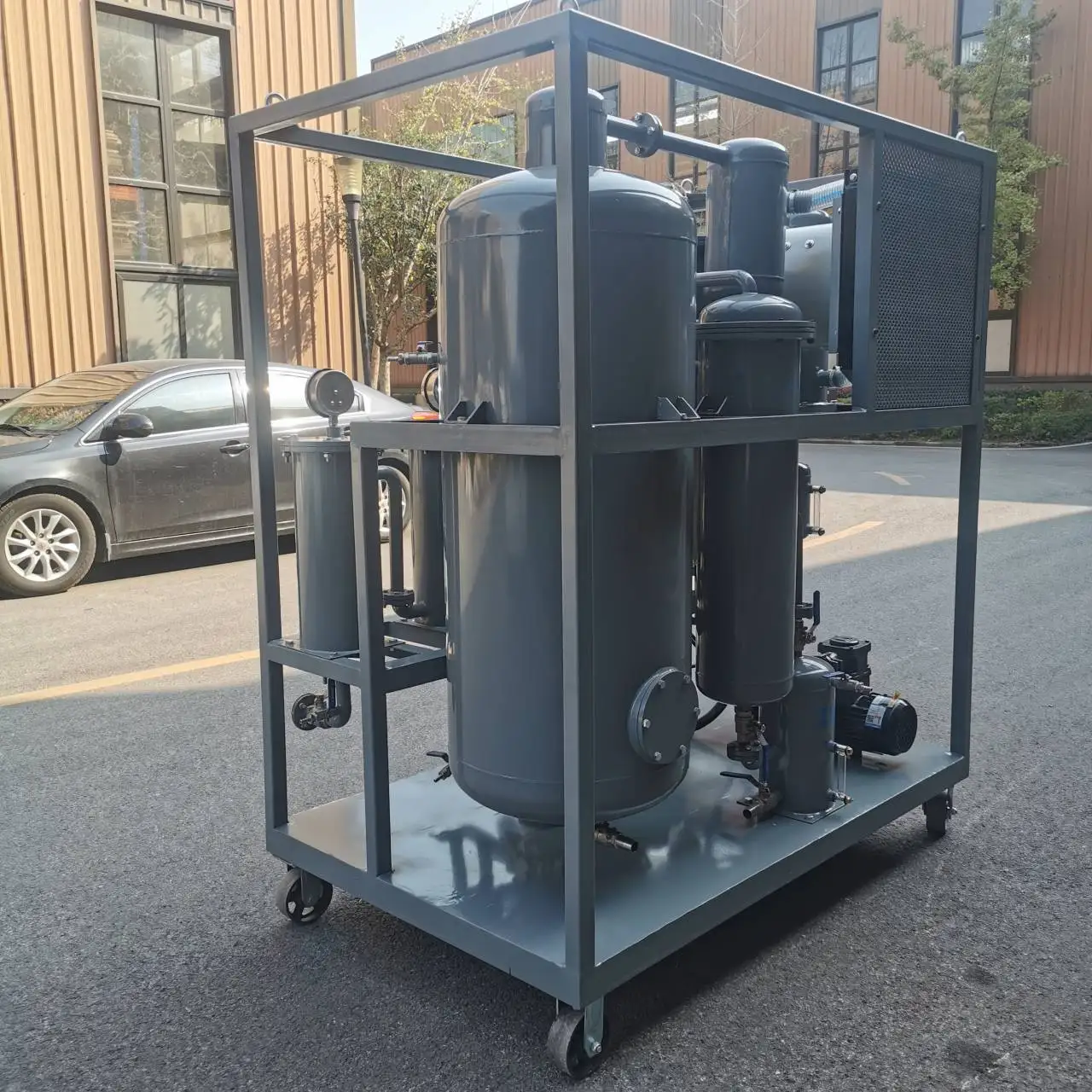 ZJD hydraulic oil reclamation machine for turbine oil purification plant